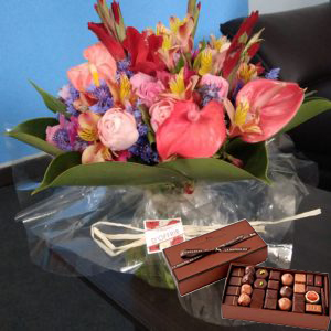 Pack 3-bouquet et choco